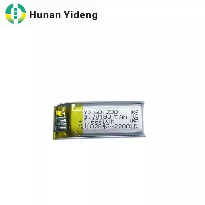 601230 சிறிய ரிச்சார்ஜபிள் லித்தியம் பாலிமர் லிபோ பேட்டரி