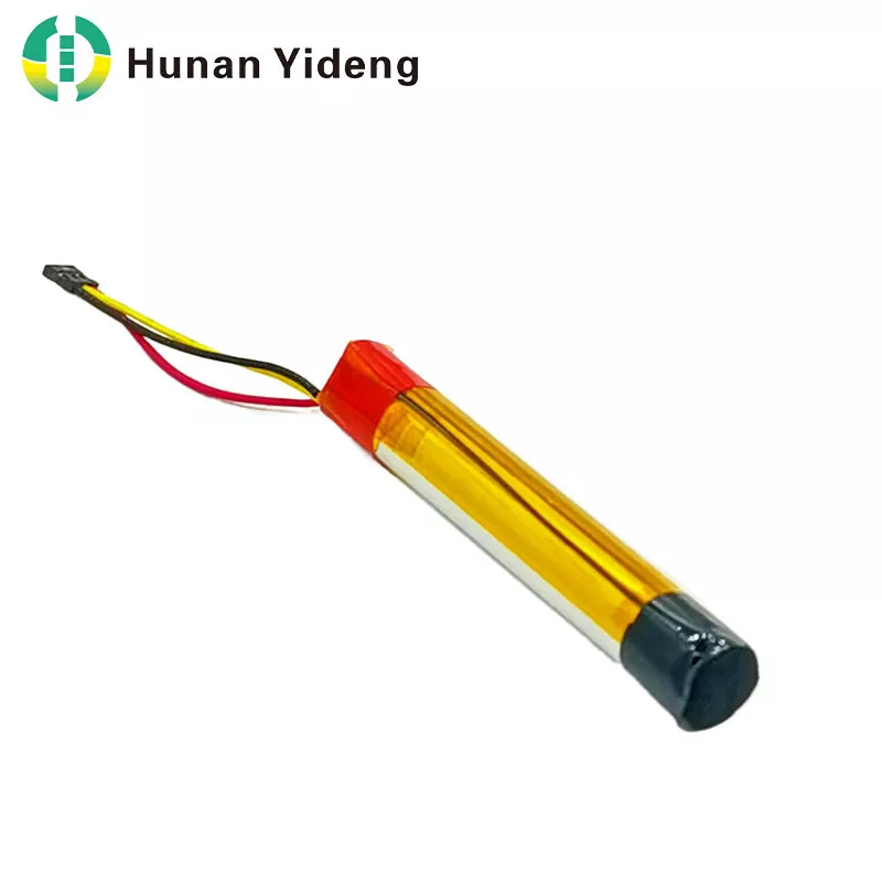 75500 3.7V 220mAh சிறிய உருளை லித்தியம் அயன் ரிச்சார்ஜபிள் பேட்டரிகள்